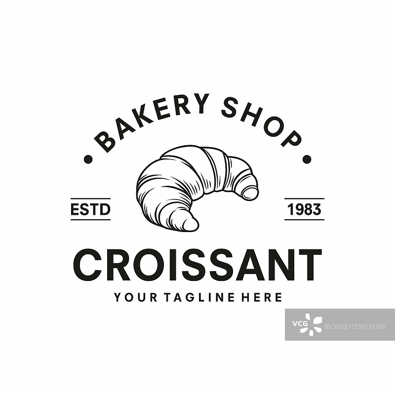 可颂字母和天真的涂鸦图像图片素材