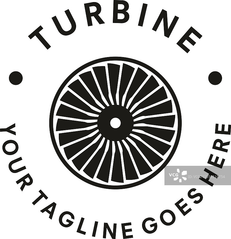 涡轮标志模板图片素材