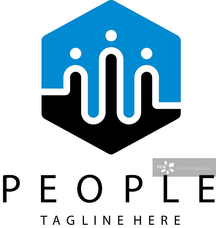 人物标志设计模板图片素材