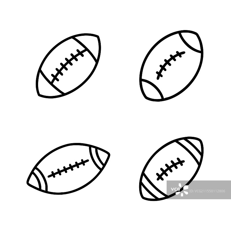 足球剪影图片素材