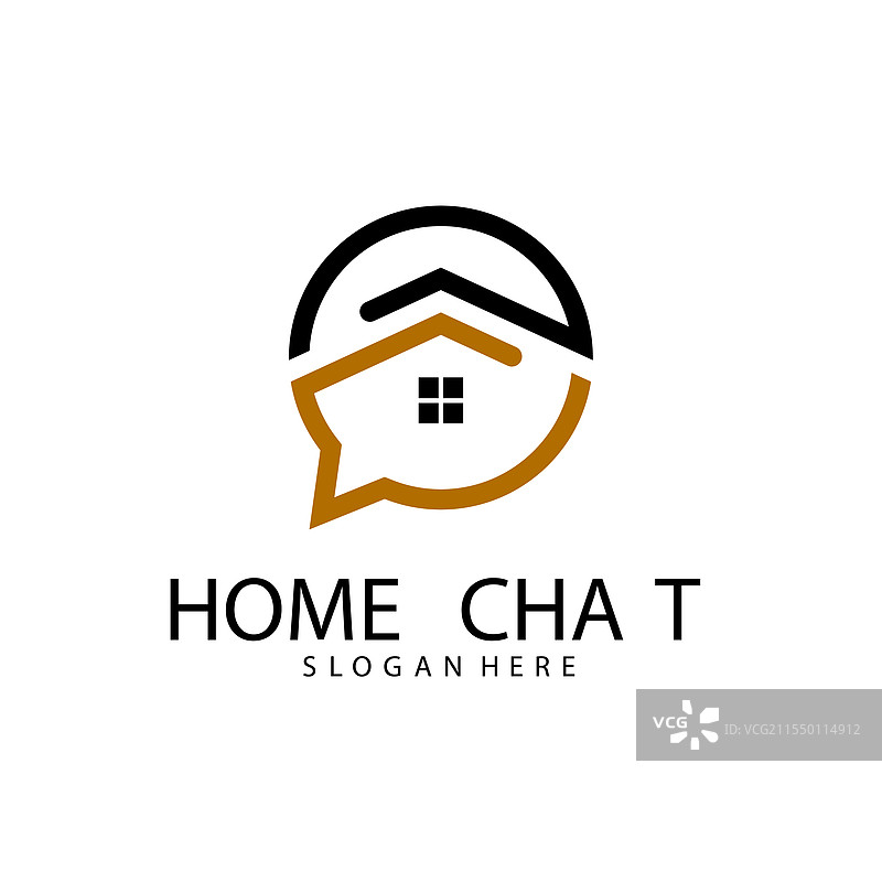 家居咨询logo设计模板图片素材