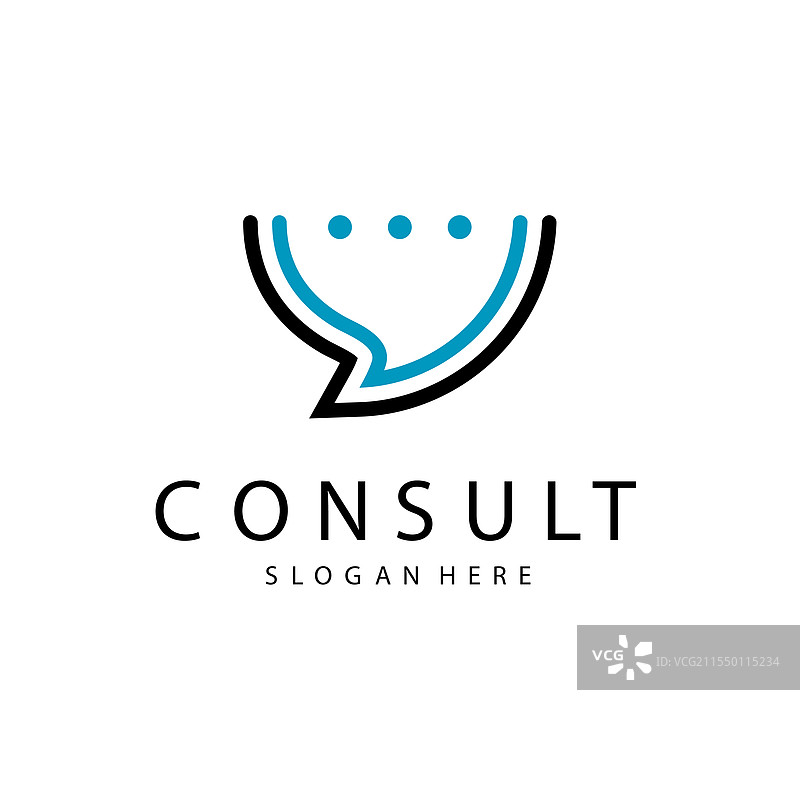 聊天信息标志设计图片素材