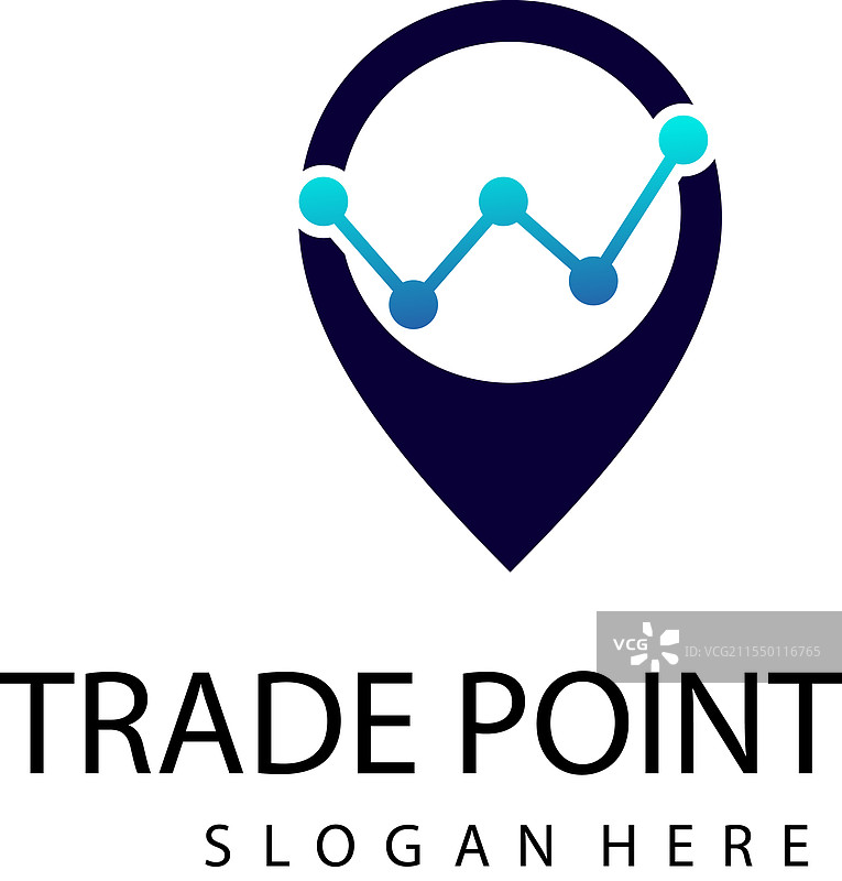 地图指针图标logo设计模板图片素材