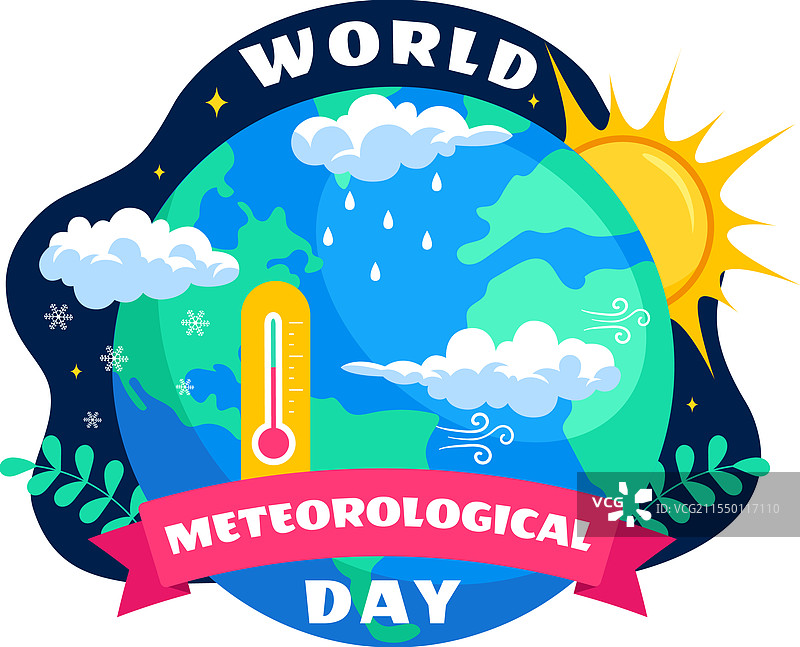 3月23日世界气象日的主题图片素材
