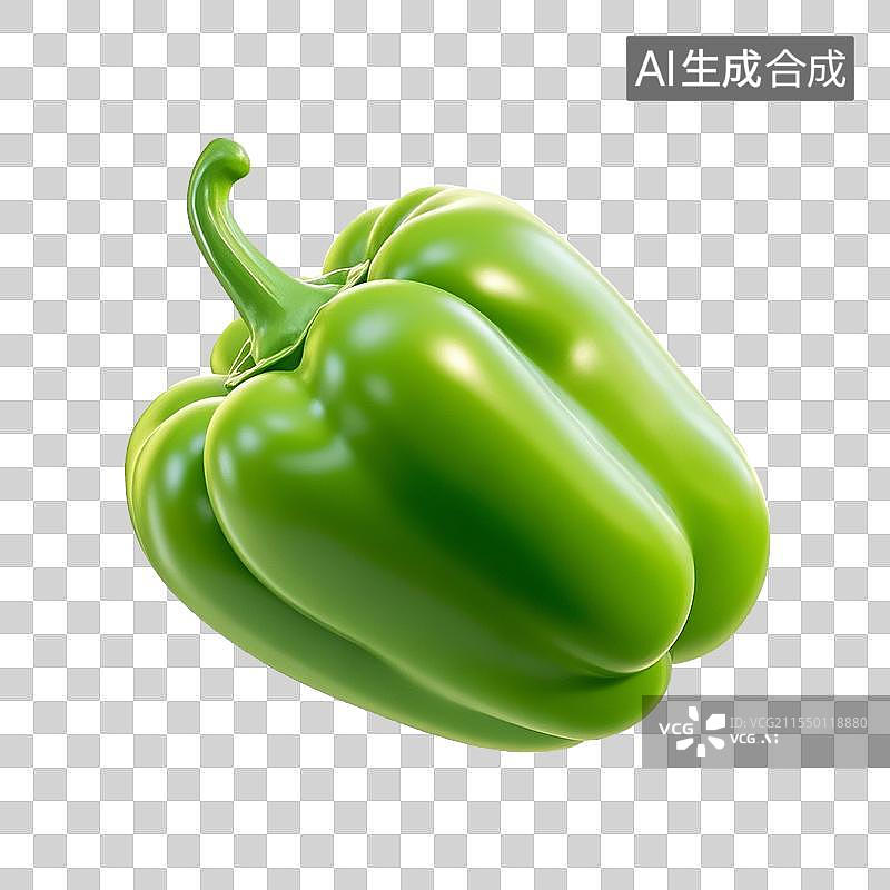 【AI数字艺术】绿辣椒图片素材