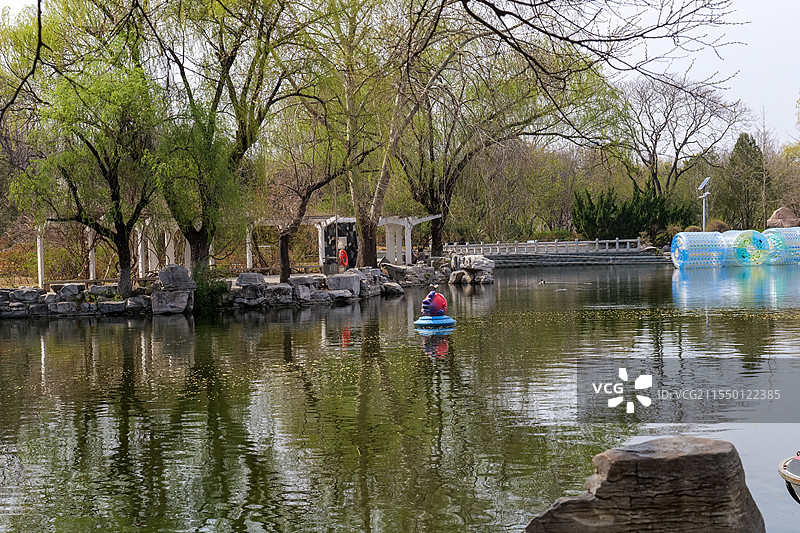 山东济南泉城公园风景图片素材