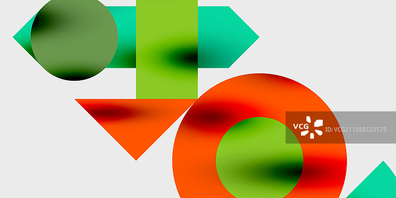 现代抽象背景，包含圆形元素图片素材