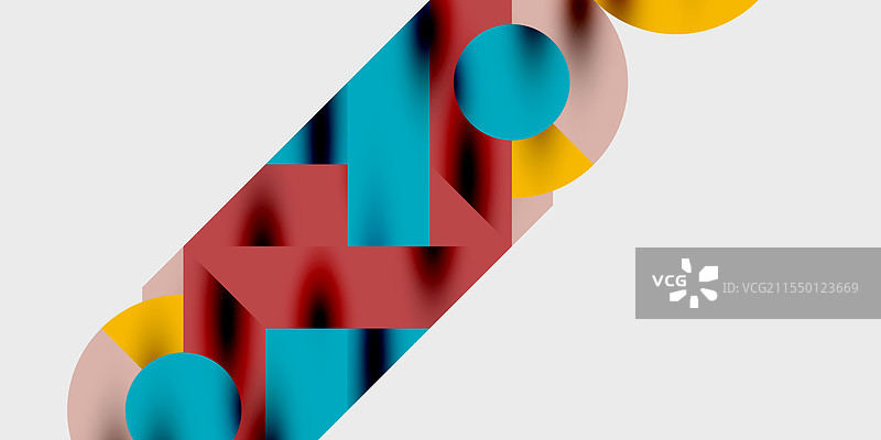 现代抽象背景，包含圆形元素图片素材