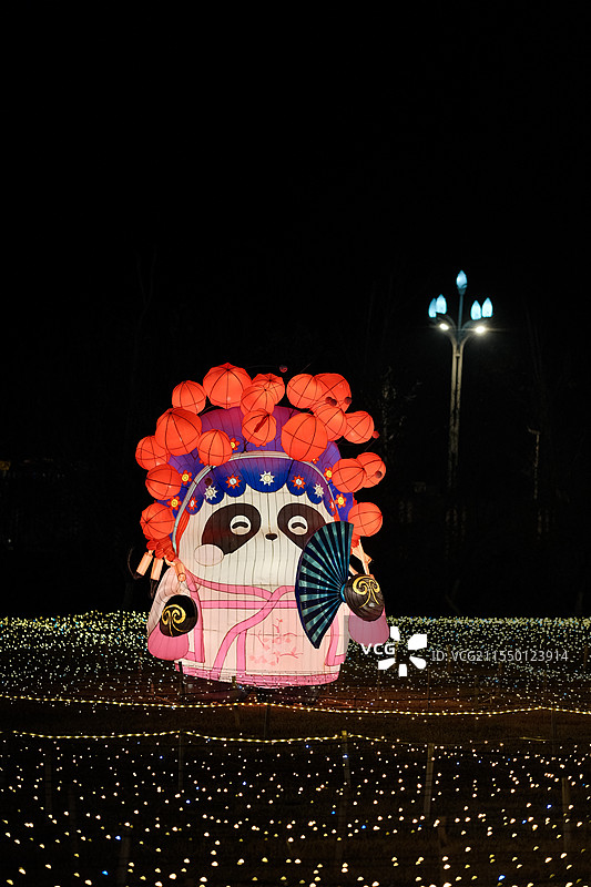 成都灯会图片素材