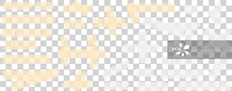 平面设计中的粘性胶带大套装图片素材