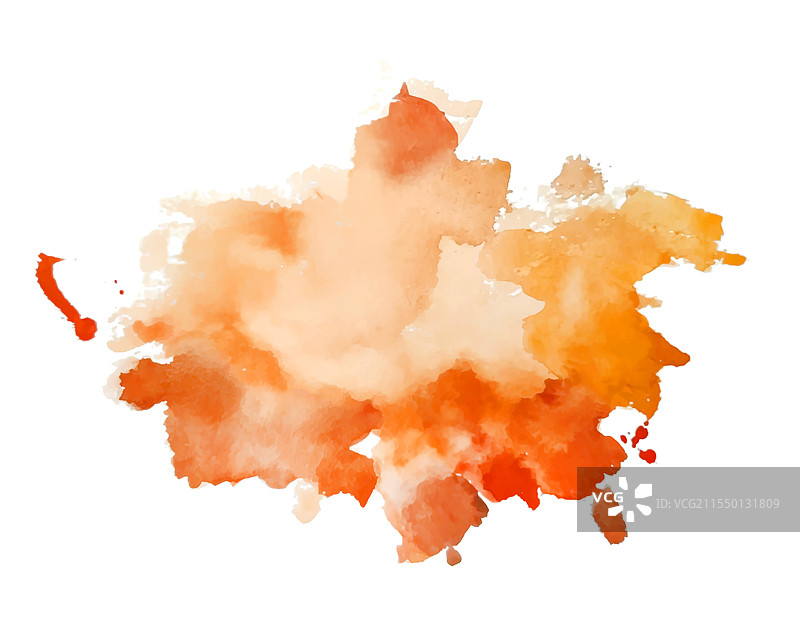 艺术藏红花水彩背景图片素材