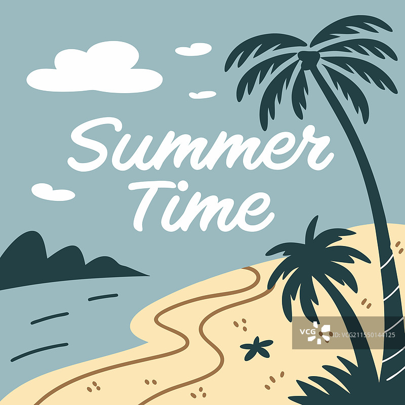 夏季社交媒体帖子网页横幅模板图片素材