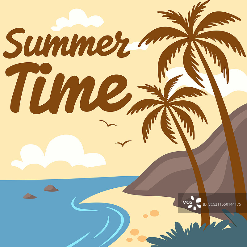 夏季社交媒体帖子网页横幅模板图片素材