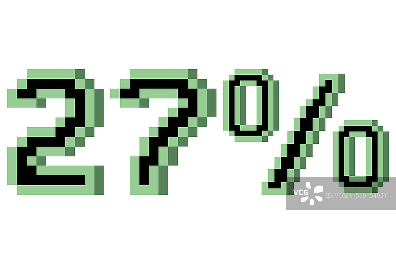 27%的像素艺术3D图片素材