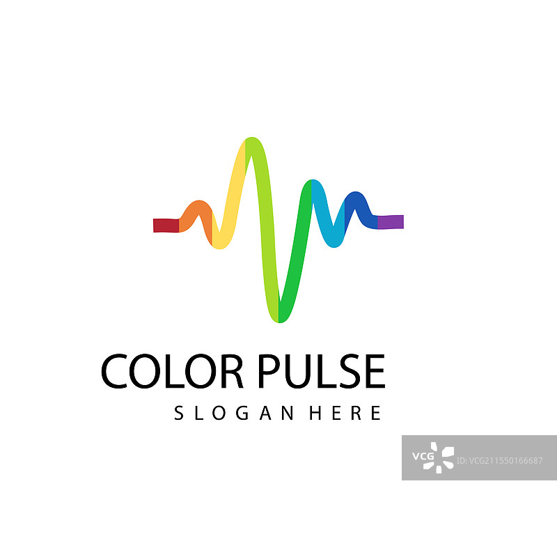 脉冲设计概念氛围符号多彩音频图片素材