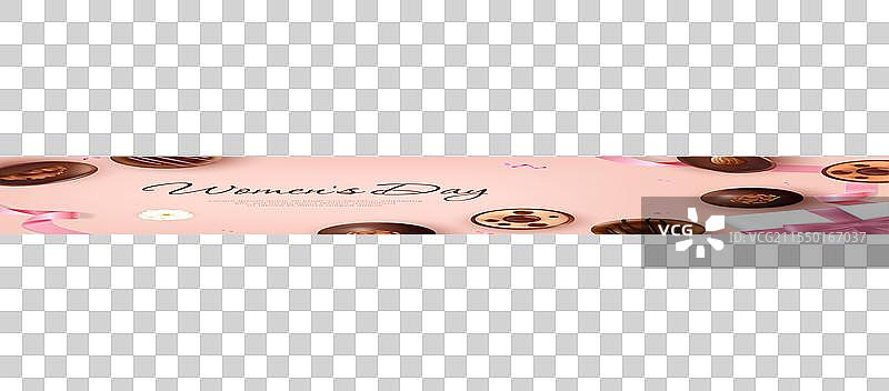 妇女节巧克力组合图片素材