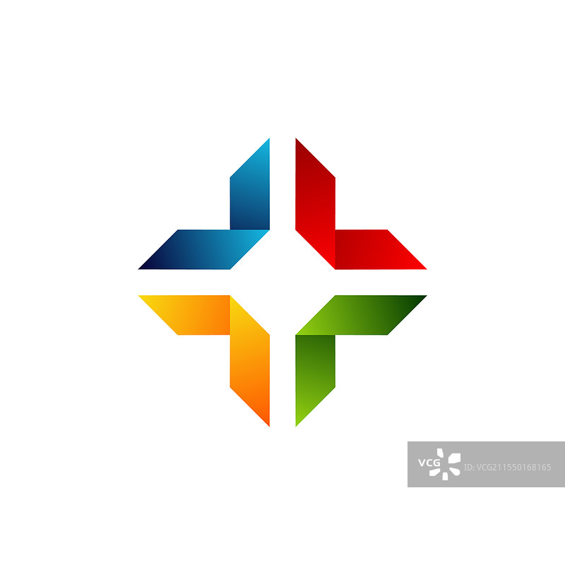 抽象医学标志设计图片素材