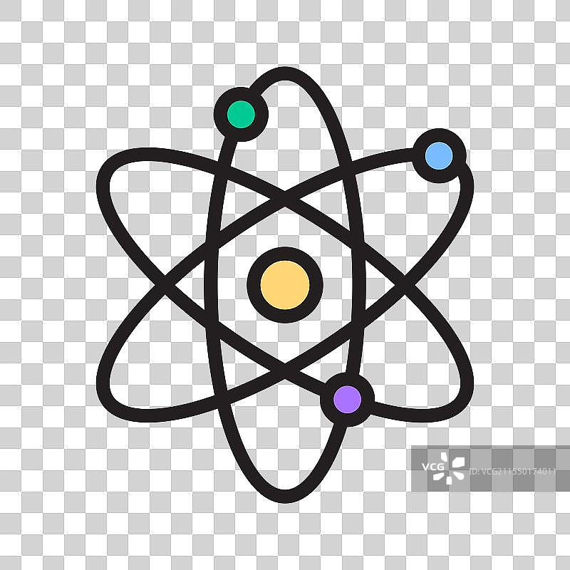 原子结构图片素材