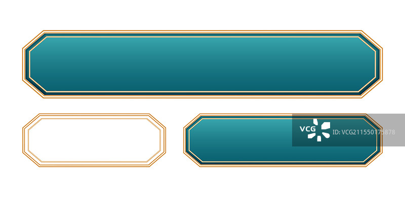 传统边框矢量插图图片素材