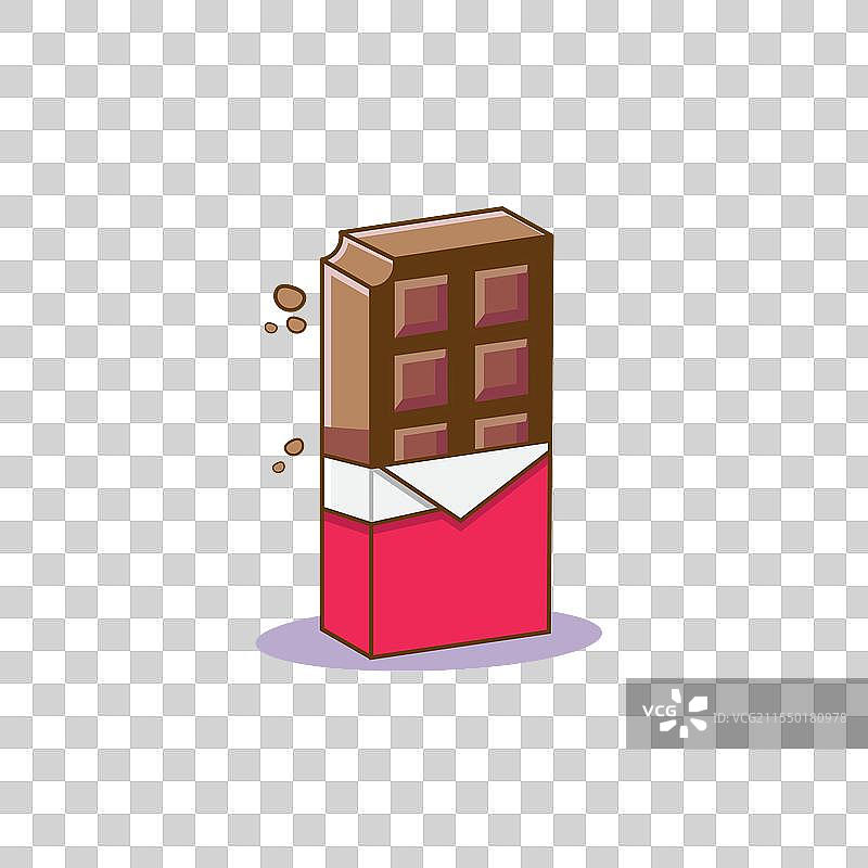 巧克力棒图片素材