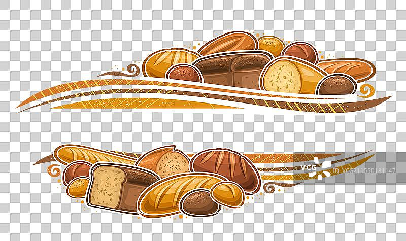 面包边缘图片素材