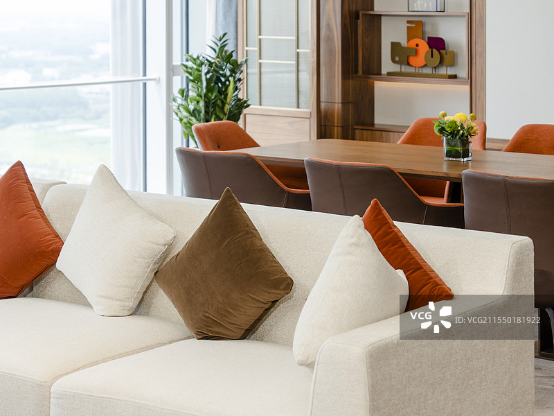 豪华五星级酒店客房套房起居室图片素材