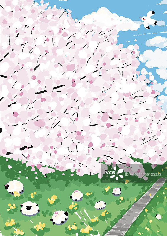 春天的风景图片素材