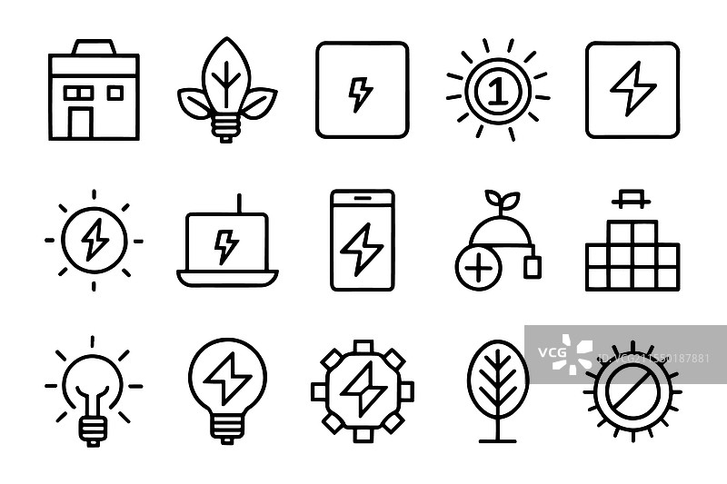 电池充电站插入式太阳能板图片素材