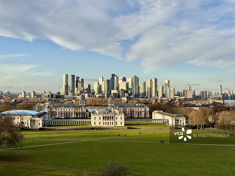 格林威治远眺图片素材