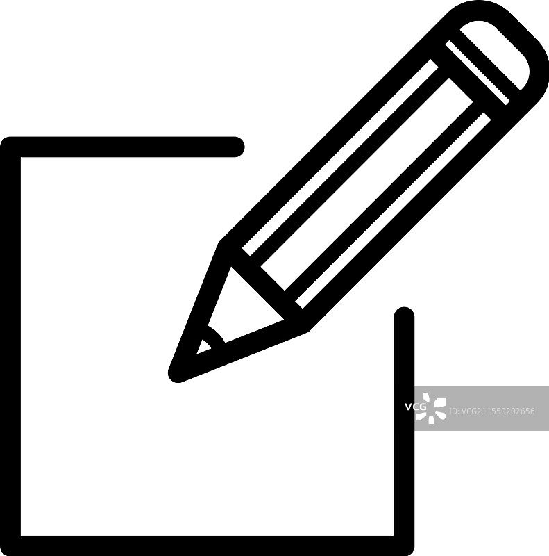 铅笔编辑图标图片素材