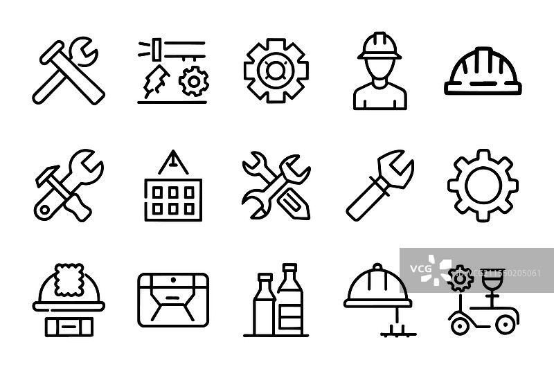 劳动节修理建筑翻新相关图片素材