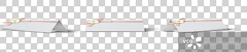 真实的请柬卡片模型套装图片素材