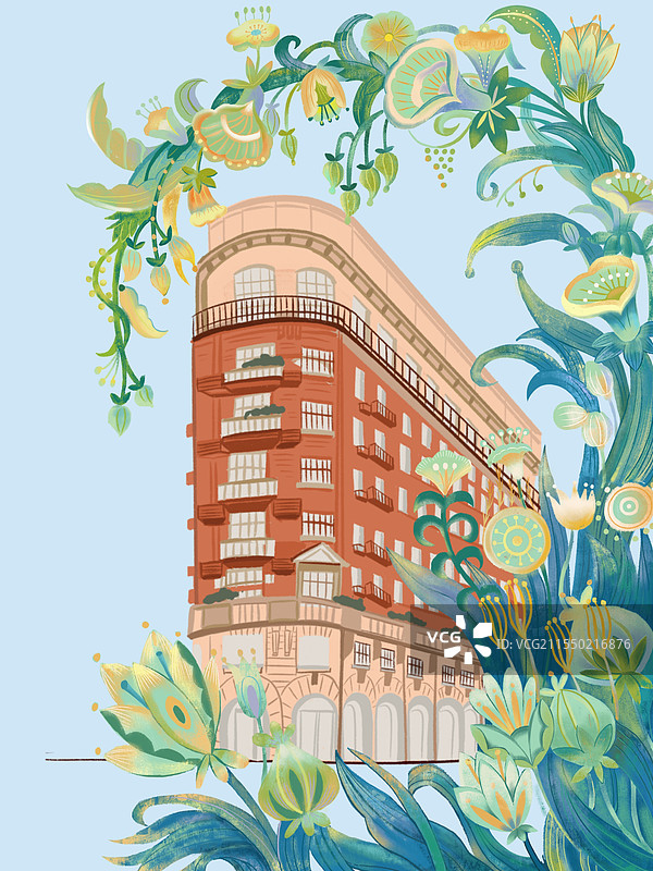 武康大楼图片素材