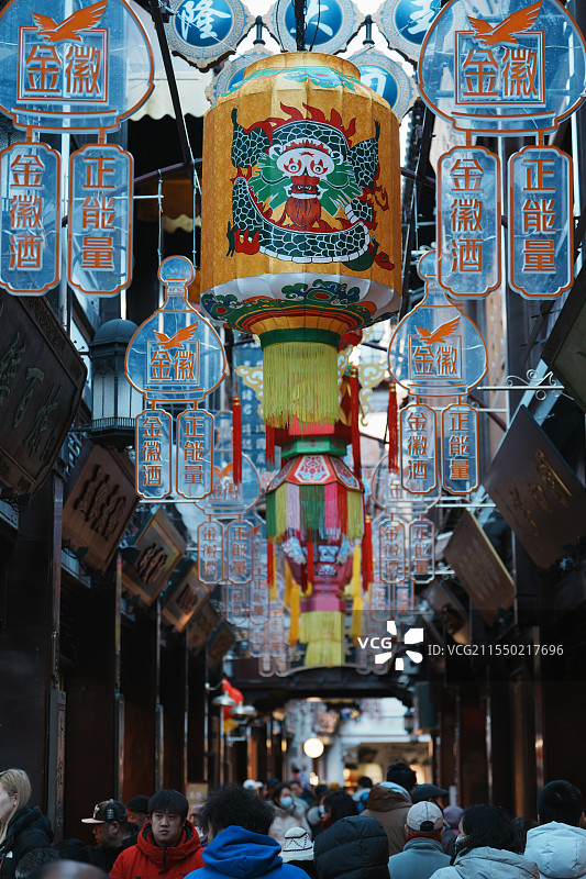 城隍庙 除夕图片素材