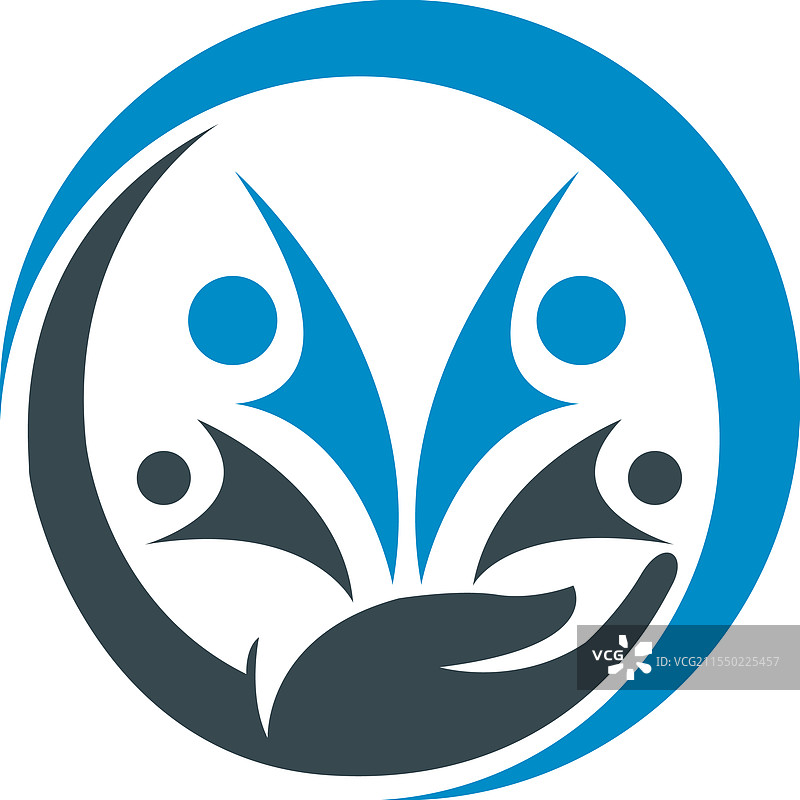 社会人文人群平面标志图片素材