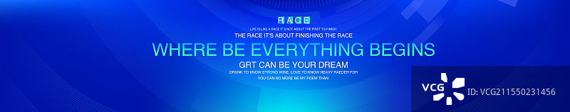 蓝色科技背景主视觉图片素材