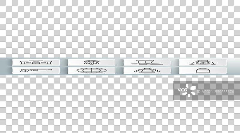 带羽毛的线条轮廓手枪梦捕手图片素材