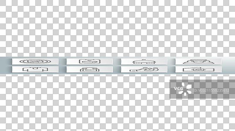 星月图案的穆斯林长衫图片素材