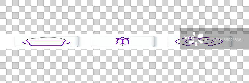 设置厨房定时器，面包碗和面团图片素材