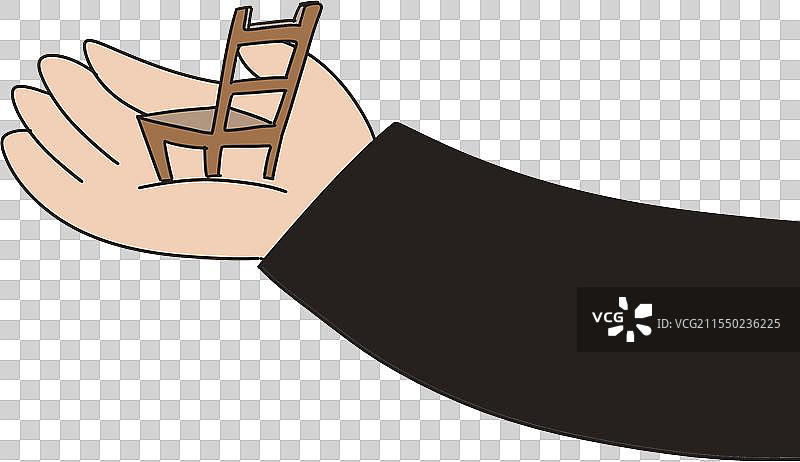 手托座椅元素图片素材