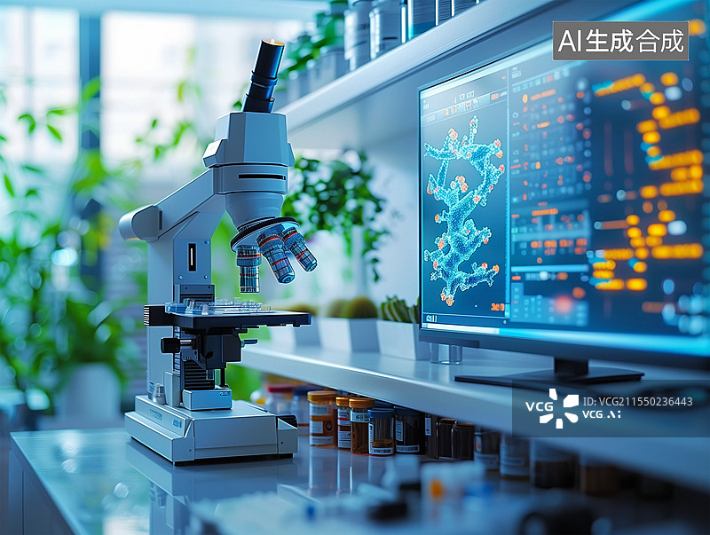 【AI数字艺术】医学扫描监控照片素材图片素材