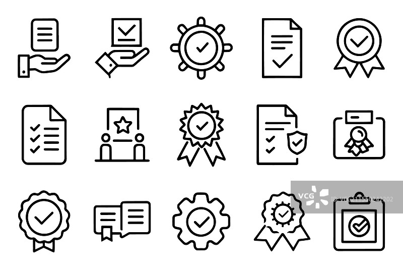 评估生产质量保证图片素材