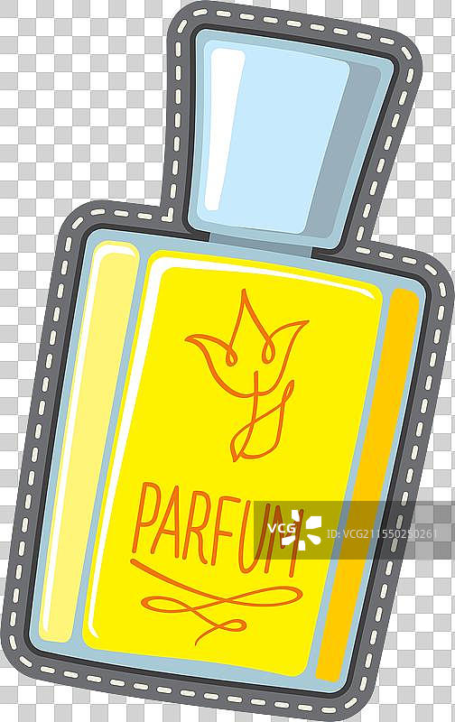 香水瓶贴纸香氛补丁香气图片素材