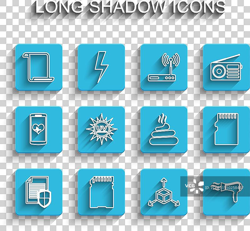 设置文档保护的SD卡纸卷图片素材