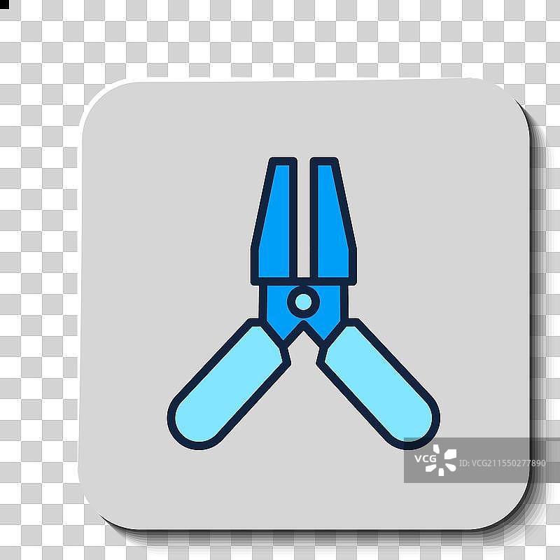 充满电的汽车电池跳线电缆图片素材