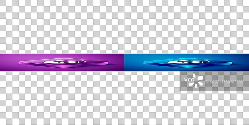 孤立的等距胡须伐木工人图标图片素材