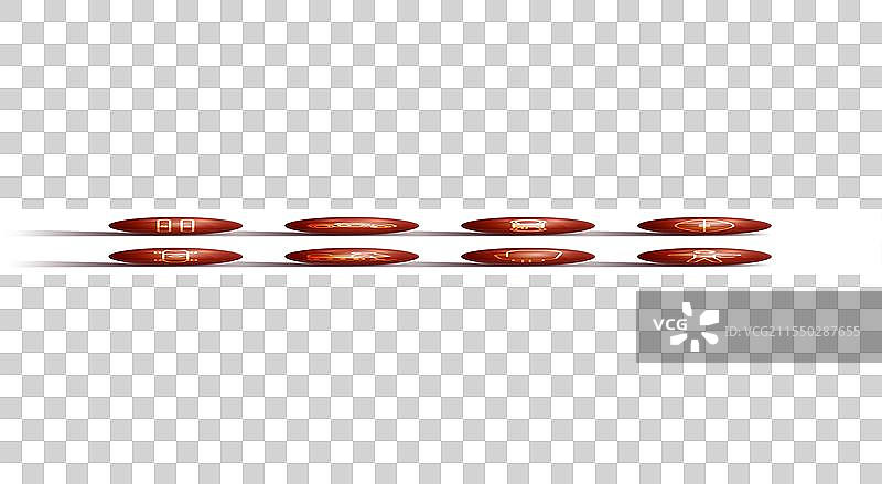 滑雪板和滑雪杖的长板或滑板图片素材