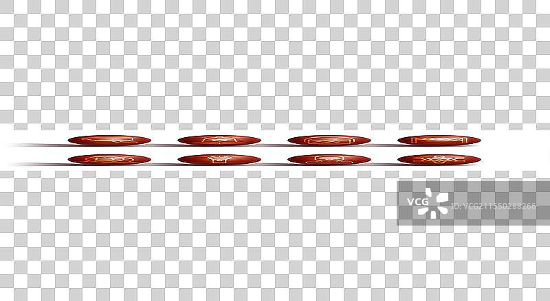 设置警用徽章的监控摄像头在犯罪现场图片素材