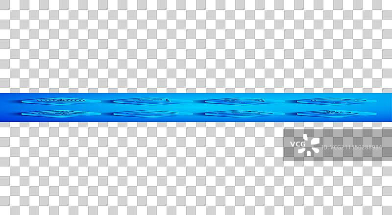 运动目标线与茶包的茶杯图片素材