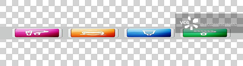 涂料管和涂刷的线条油漆滚筒刷图片素材